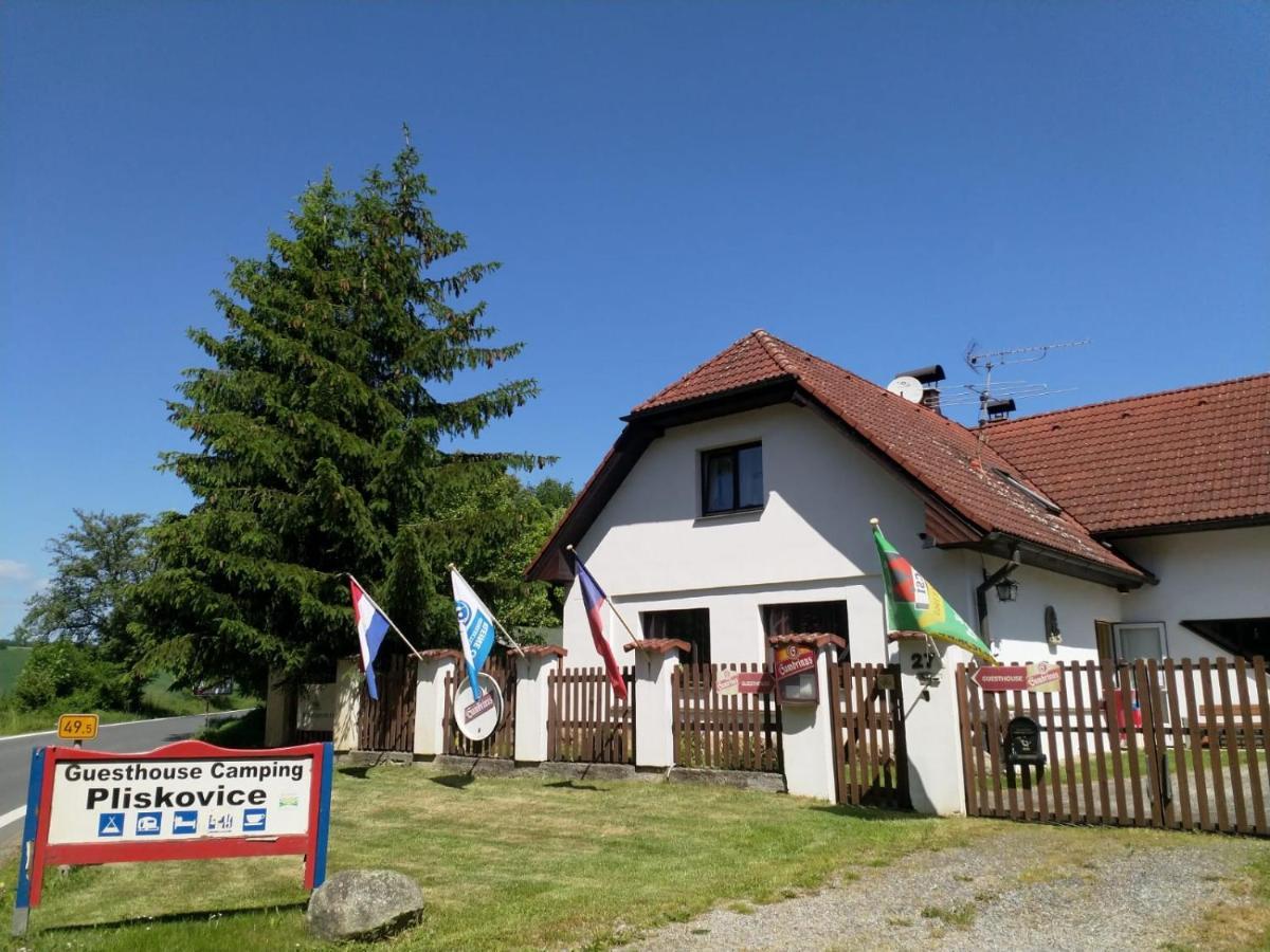 Camping & Guest House Pliskovice Mirovice Экстерьер фото